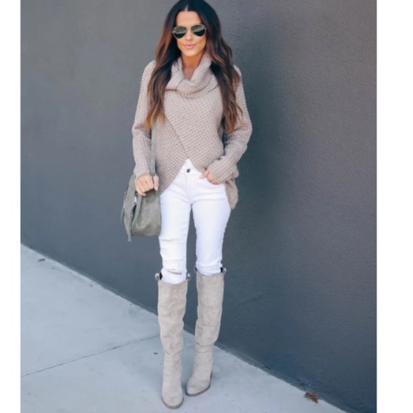 AURORA Knit Wrap Cardigan - Picture 7 of 8